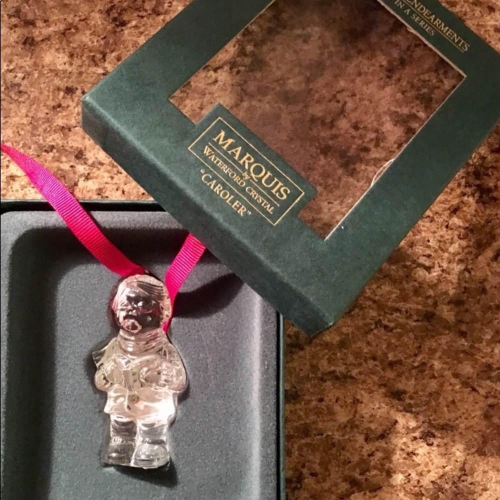 Marquis/Wedgwood Crystal Caroler Ornament